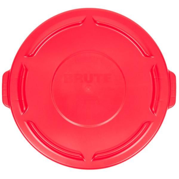 Rubbermaid Brute konténer tető 121,1L-es szemeteshez-piros