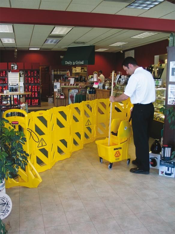 Rubbermaid Mobile kihúzható biztonsági korlát- 4m hosszú