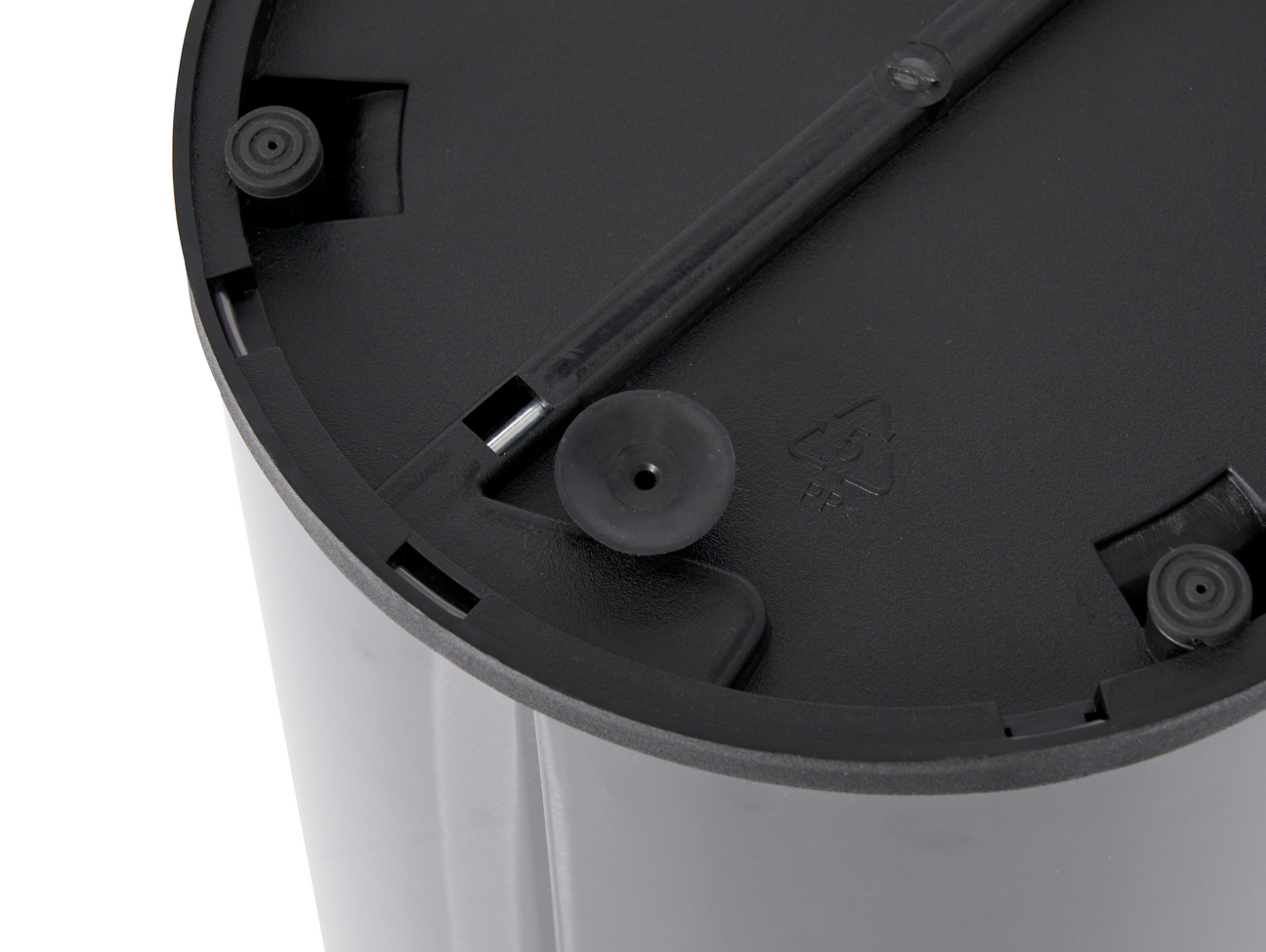 Rubbermaid kerek pedálos kozmetikai szemetes 6L