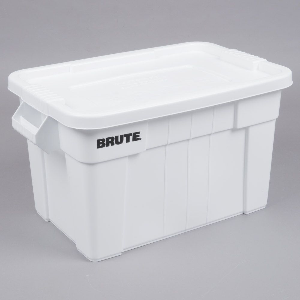 Rubbermaid Brute tároló láda 75,5L- fehér