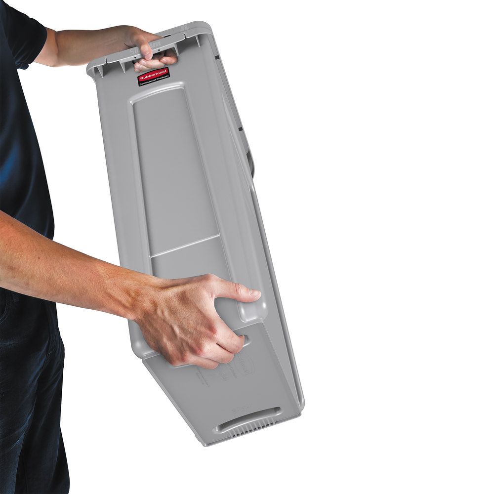 Rubbermaid Slim Jim szemetes kuka- 87 literes-szürke