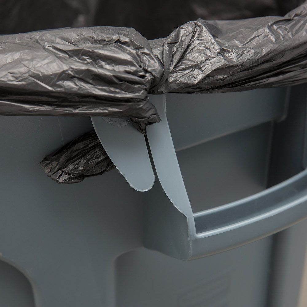 Rubbermaid Brute törhetetlen szemetes konténer 75,7L-szürke