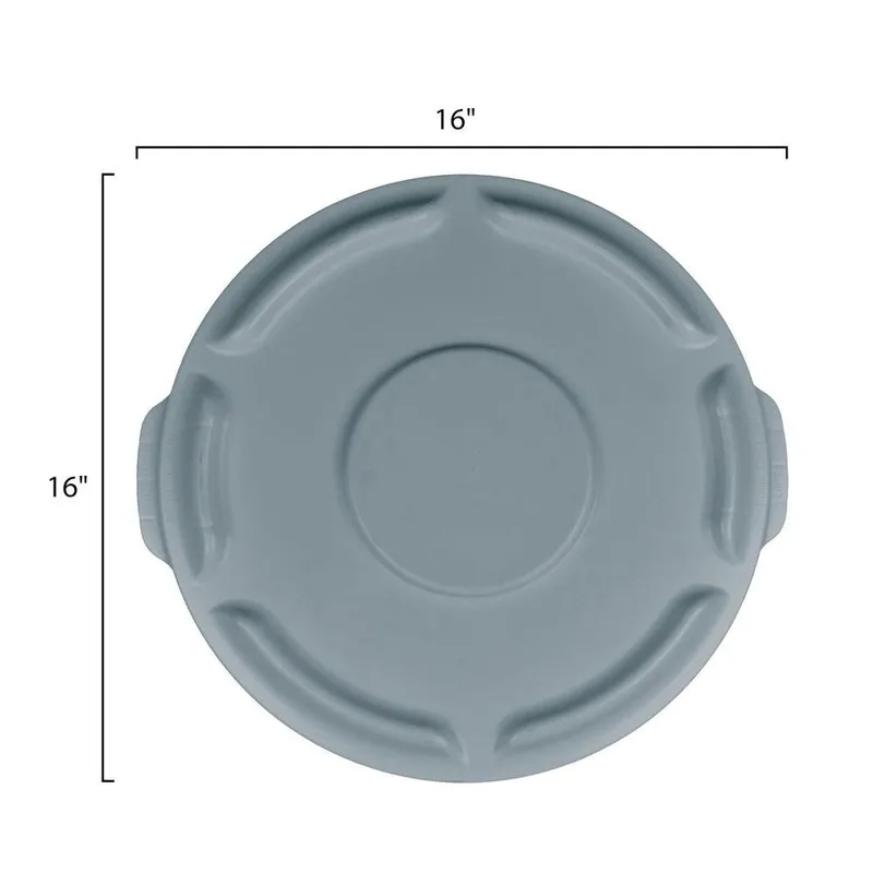 Rubbermaid Brute konténer tető 37,9L-es szemeteshez-szürke