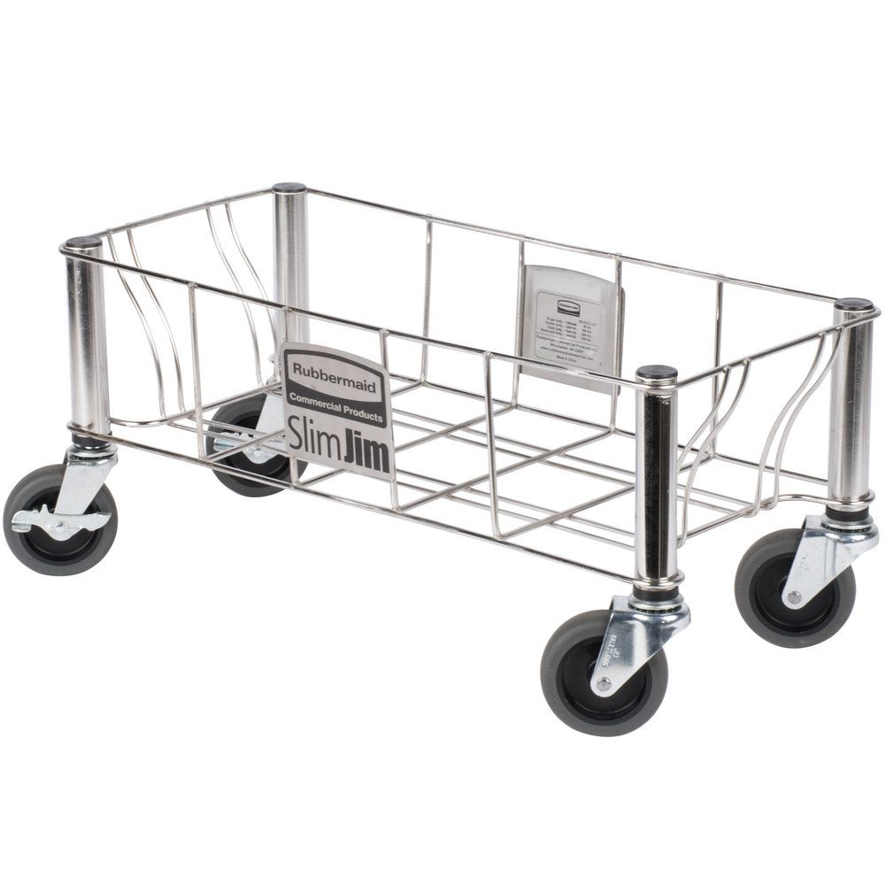 Rubbermaid Slim Jim gurulós kocsi szemeteshez- 1 rekeszes