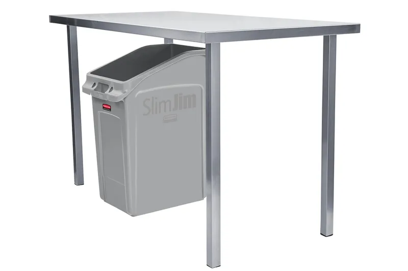 Rubbermaid Slim Jim pult alatti szemetes 87L szürke