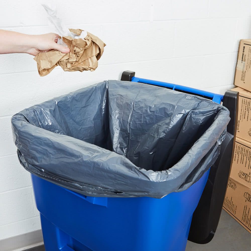Rubbermaid Brute 189 literes kerekes konténer- kék