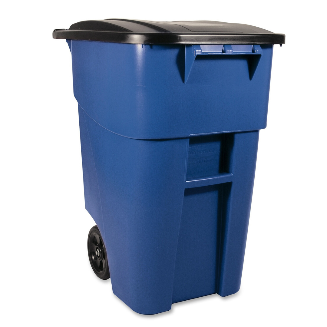 Rubbermaid Brute 189 literes kerekes konténer- kék