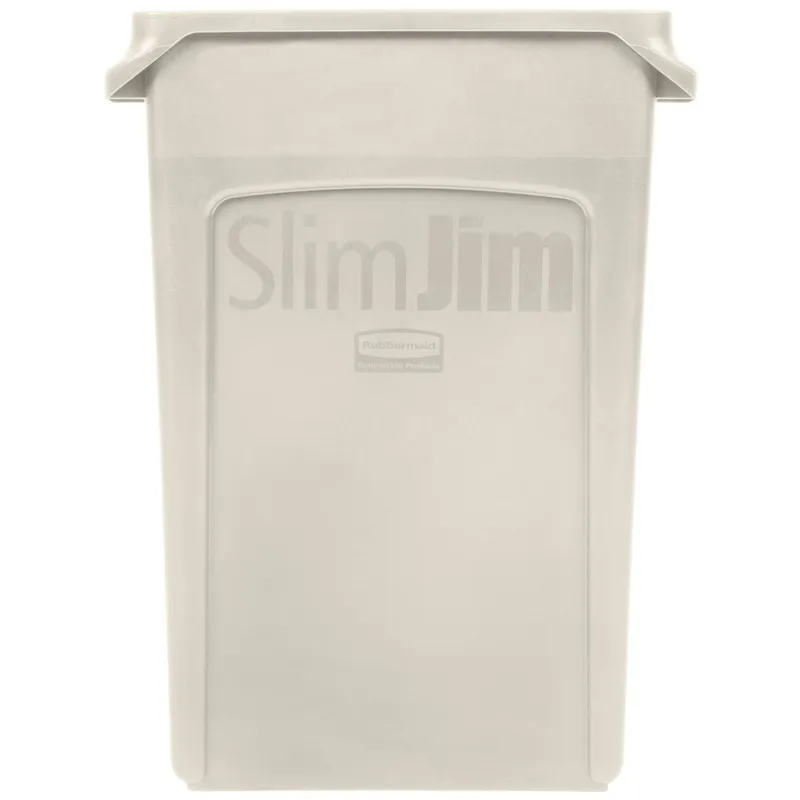 Rubbermaid Slim Jim szemetes kuka- 87 literes-bézs