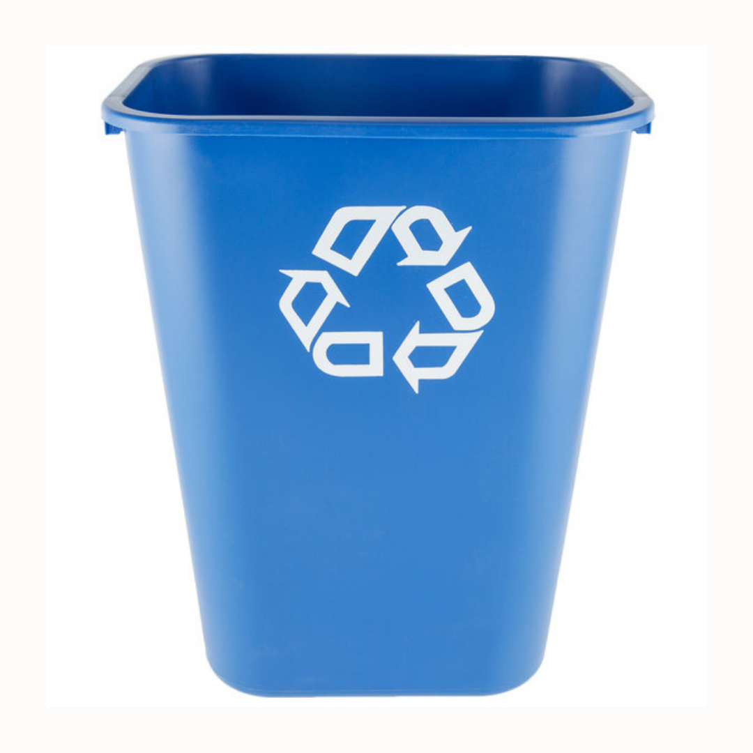 Rubbermaid 39 literes szelektív jellel ellátott műanyag szemetes kuka