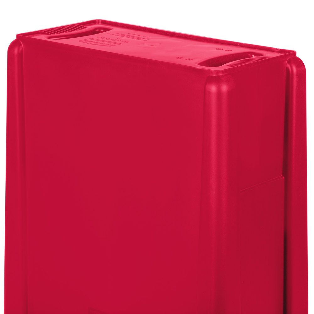 Rubbermaid Slim Jim szemetes kuka- 87 literes-piros