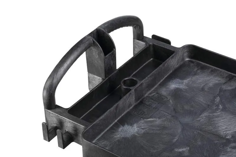 Rubbermaid anyagmozgató és szerelő kocsi, szerszámtartóval