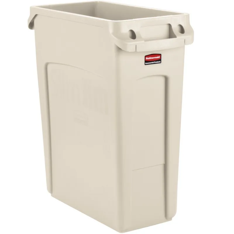Rubbermaid Slim Jim keskeny szemetes kuka 60L-bézs
