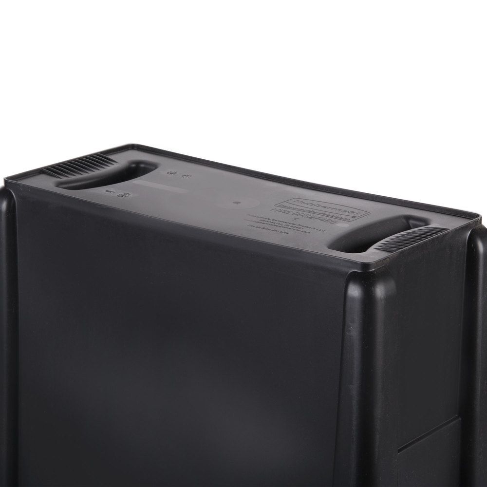 Rubbermaid Slim Jim keskeny szemetes kuka 60L fekete