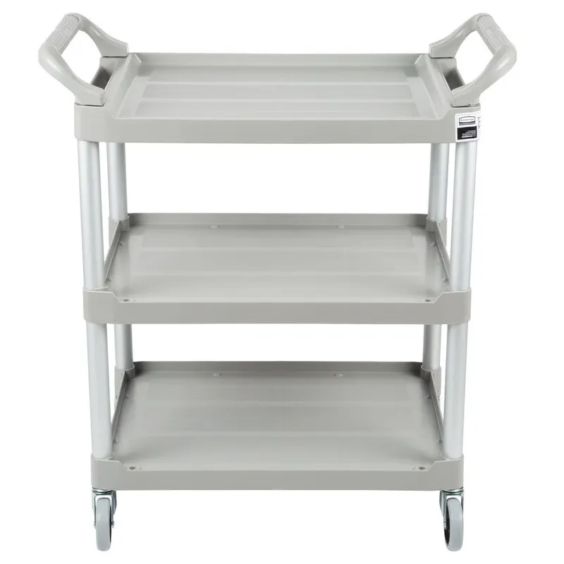 Rubbermaid kisméretű szervízkocsi, szürke
