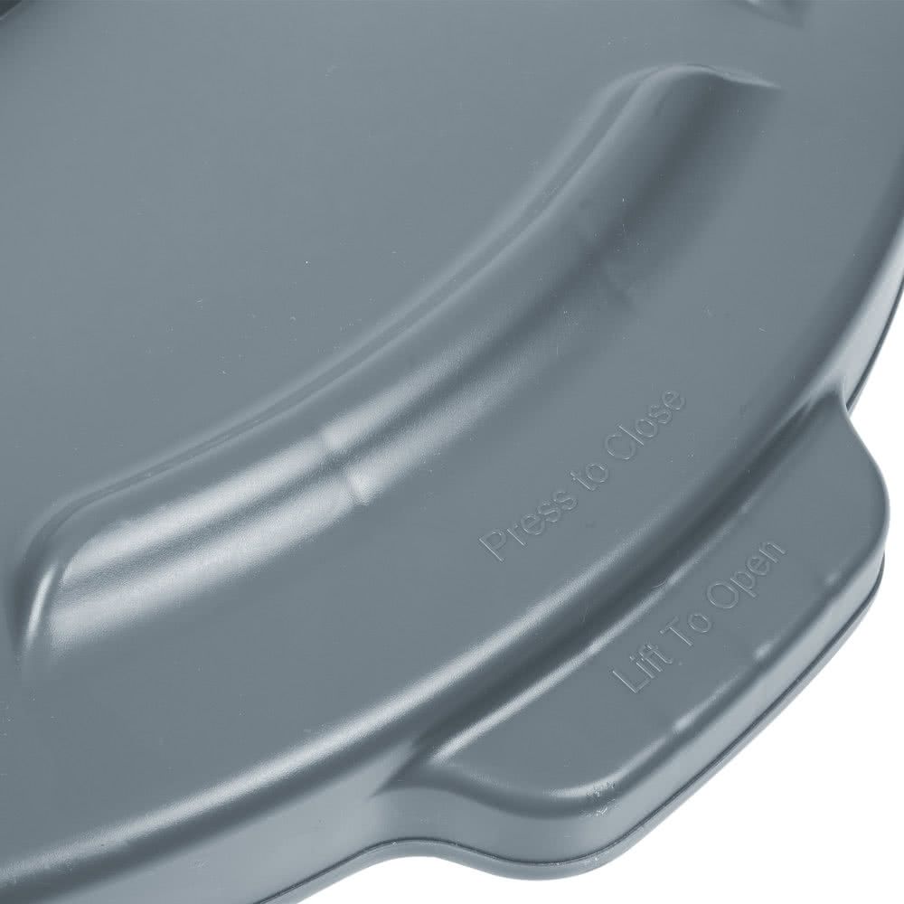 Rubbermaid Brute konténer tető 208,2 L-es szemeteshez-szürke