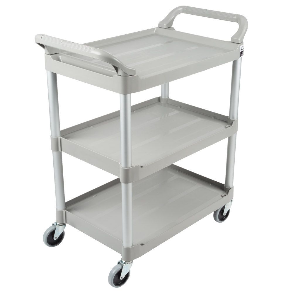 Rubbermaid kisméretű szervízkocsi, szürke