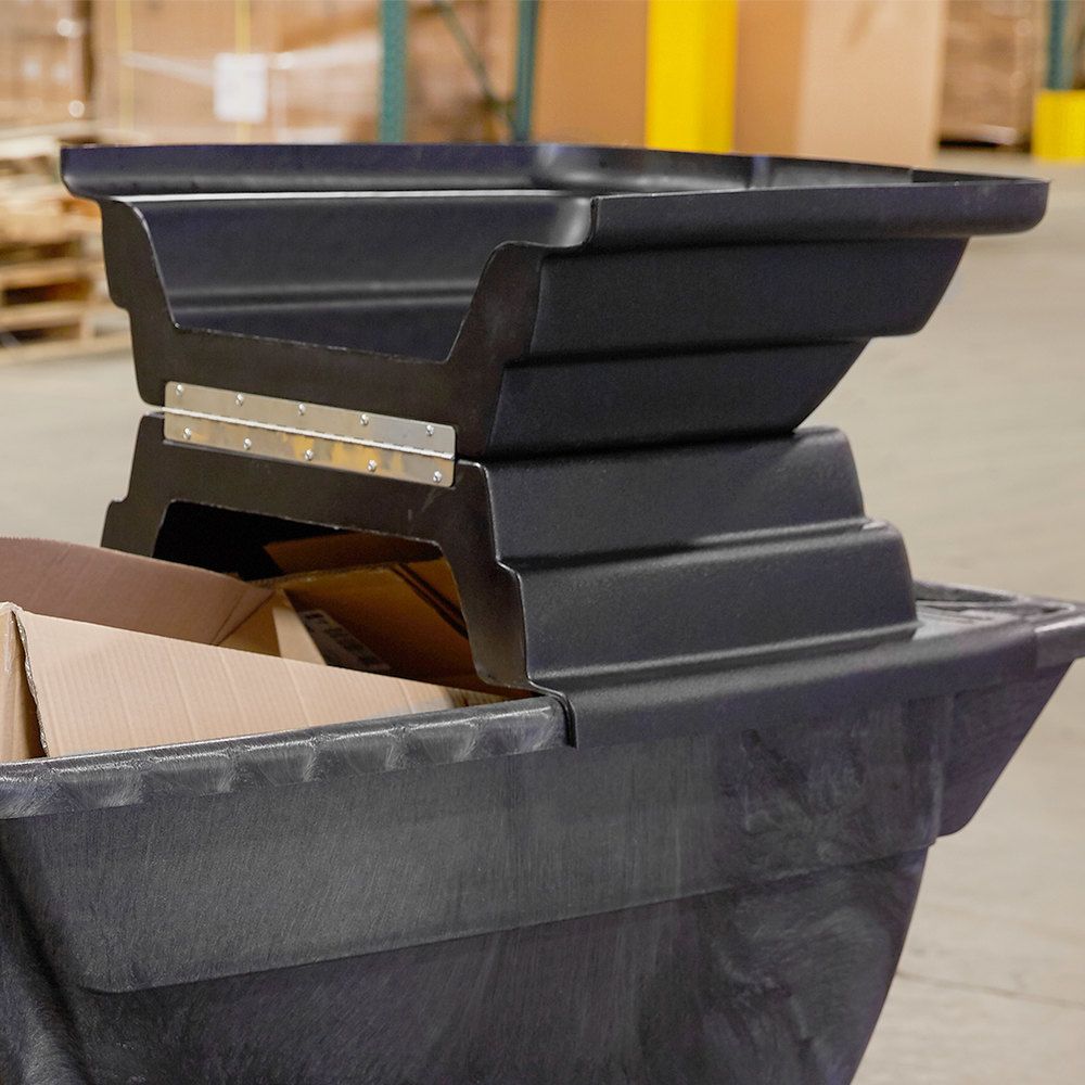 Rubbermaid billenő konténer tető 385 kg teherbírású konténerhez