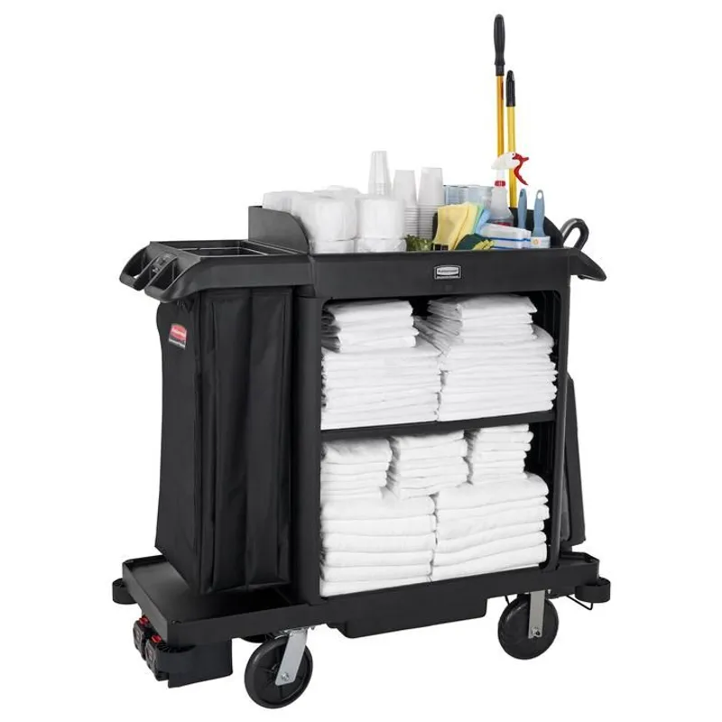 Rubbermaid közepes méretű szállodai kocsi