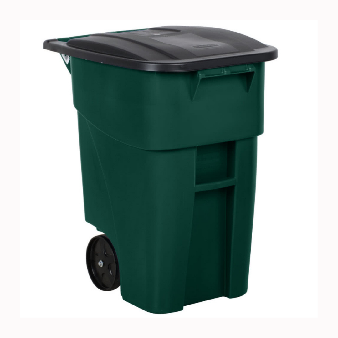 Rubbermaid Brute 189 literes kerekes konténer- zöld