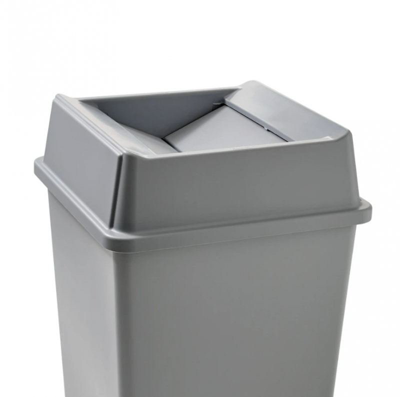 Rubbermaid négyzet alakú irodai szemetes tető 132L-es kukához