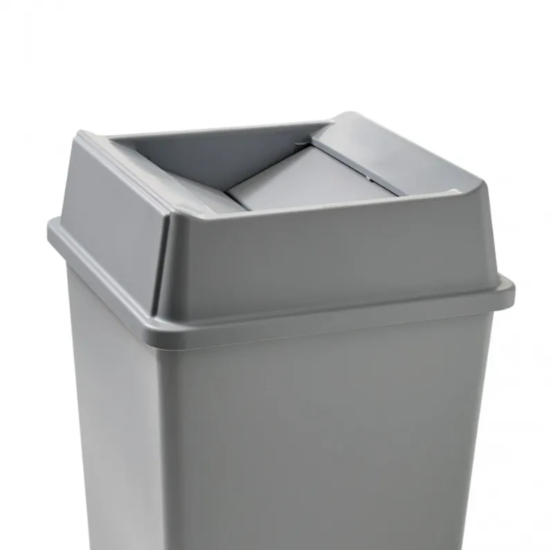 Rubbermaid négyzet alakú irodai szemetes tető 132L-es kukához
