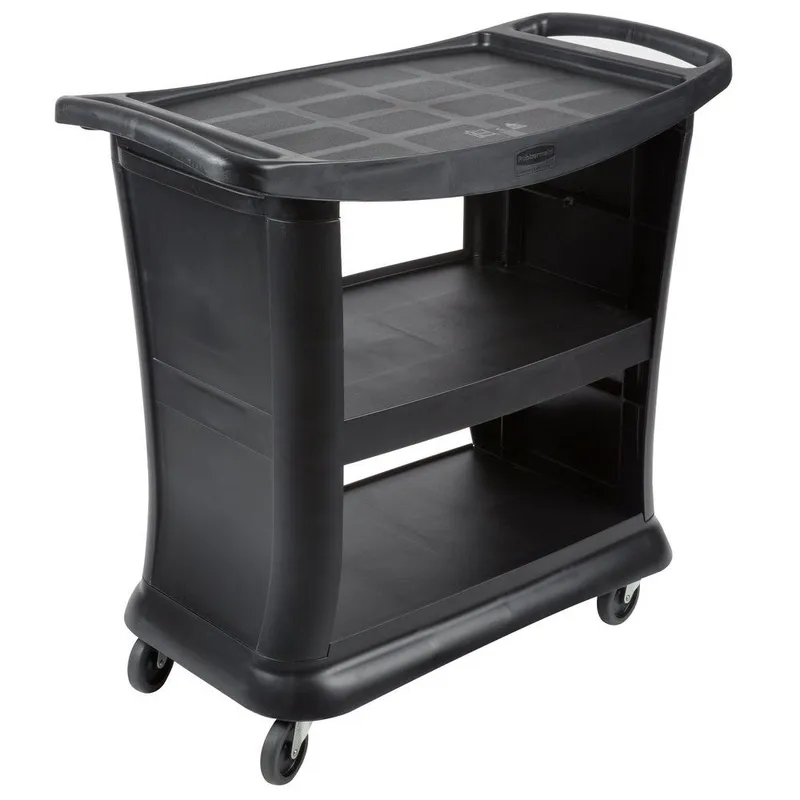 Rubbermaid exkluzív szállodai szerviz kocsi- 3 polcos