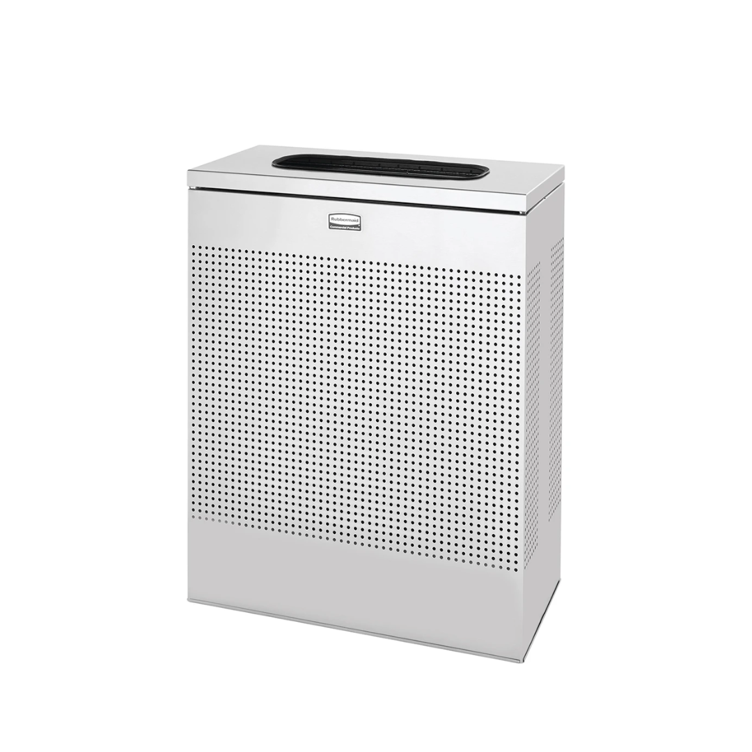 Rubbermaid Sziluett design szemetes 85L ezüst