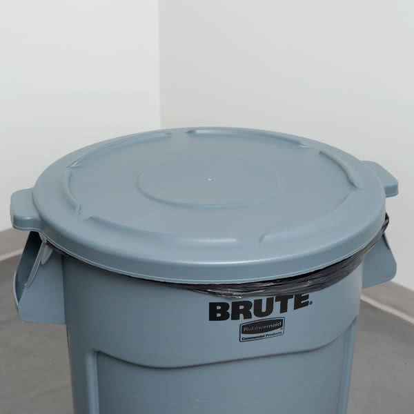 Rubbermaid Brute konténer tető 166,6L-es szemeteshez-szürke