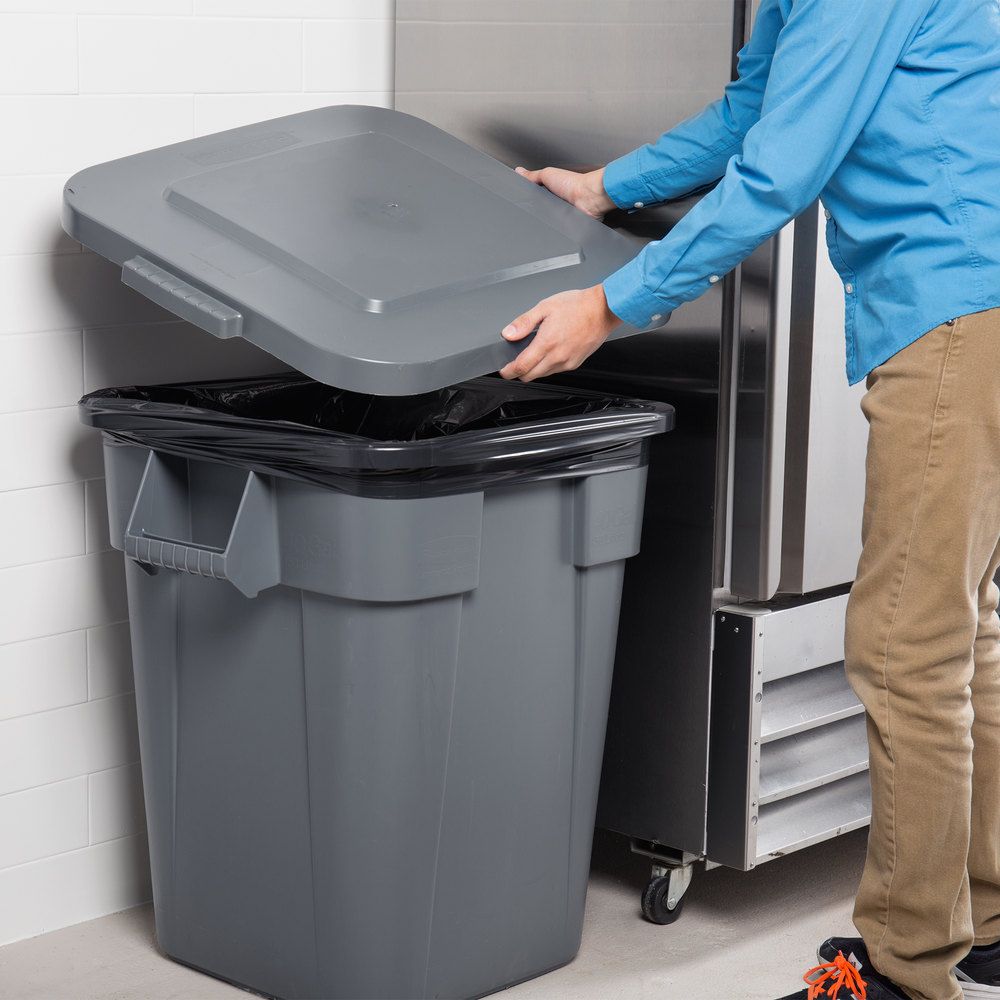 Rubbermaid kocka konténer tető, szürke