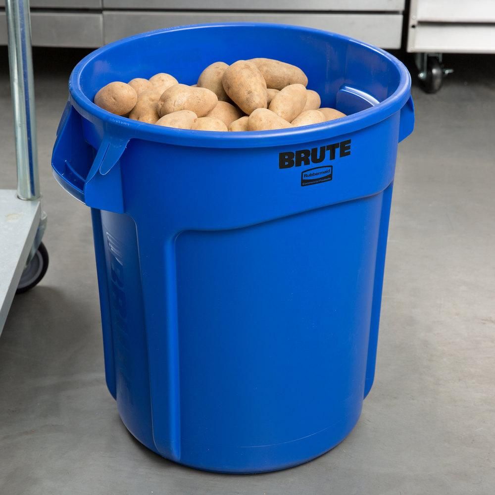 Rubbermaid Brute törhetetlen szemetes 75,7L-kék