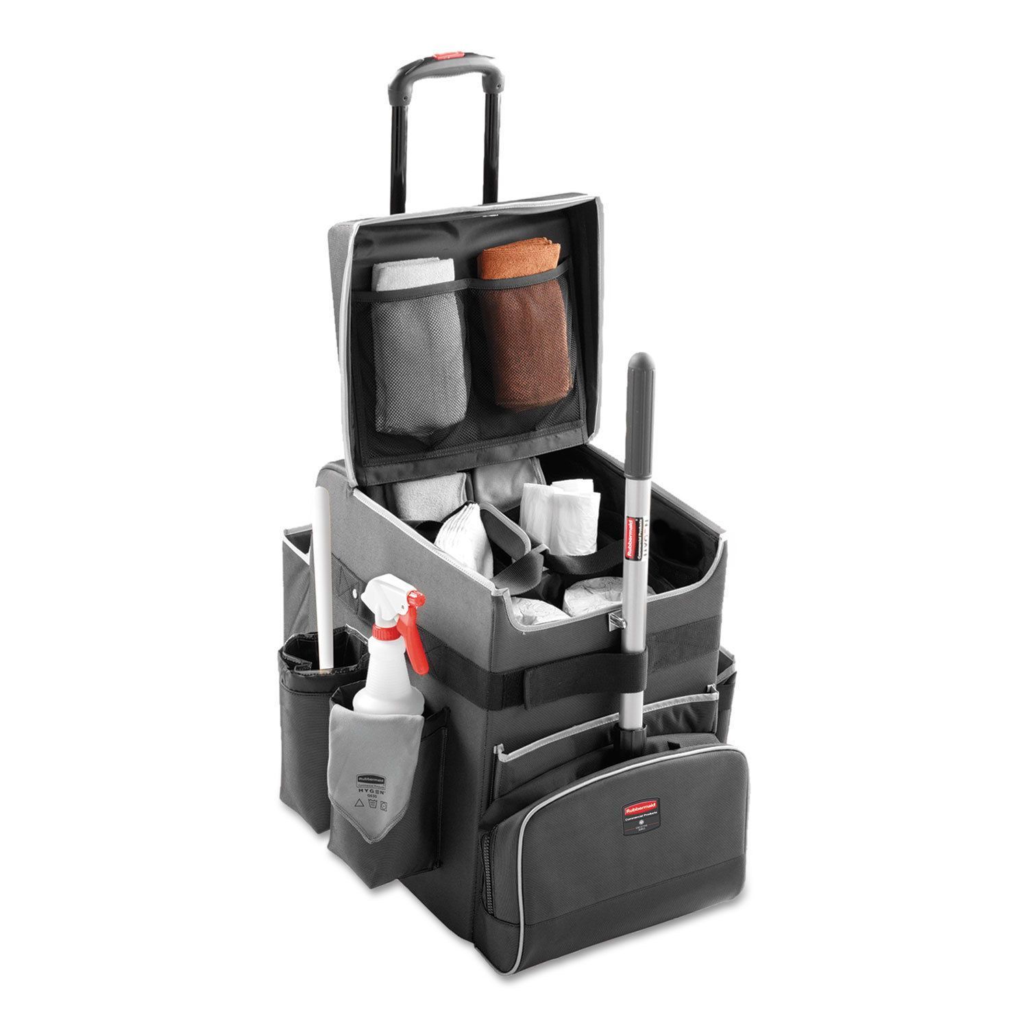 Rubbermaid Quick Cart kompakt szállodai kocsi - kicsi