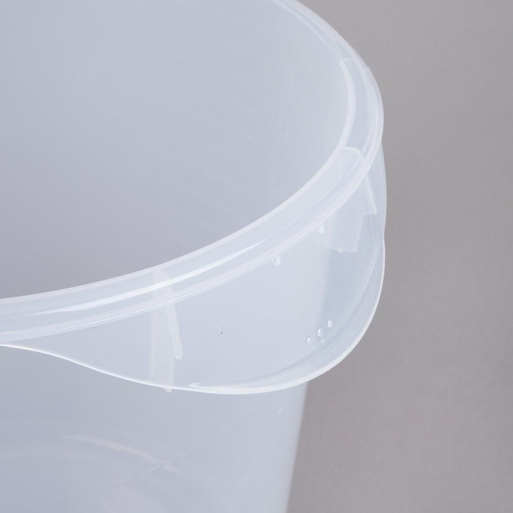 Rubbermaid kör alakú tárolódoboz 17L-es