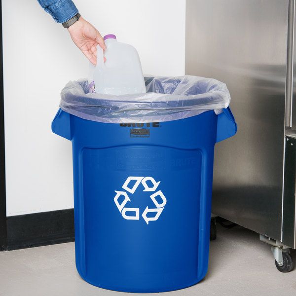 Rubbermaid Brute törhetetlen szemetes konténer 75,7L szelektív