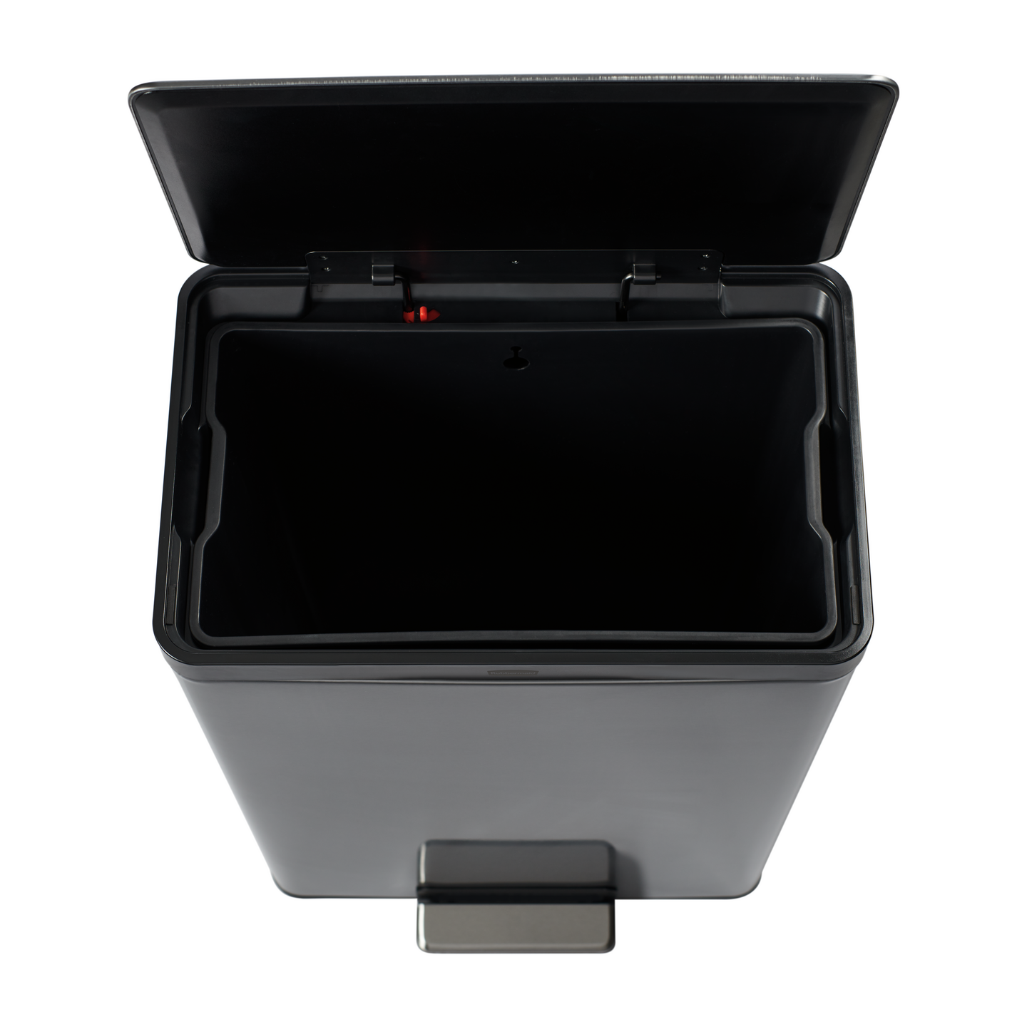 Rubbermaid Elite step-on rozsdamentes acél szemetes - 45L
