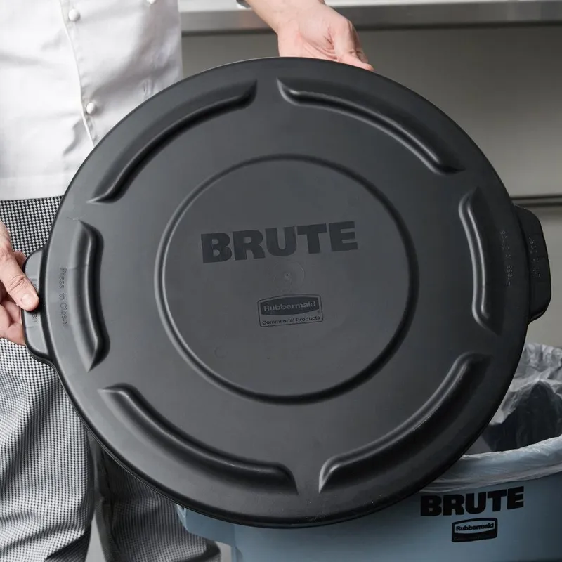 Rubbermaid Brute konténer tető 75,5L-es szemeteshez-fekete
