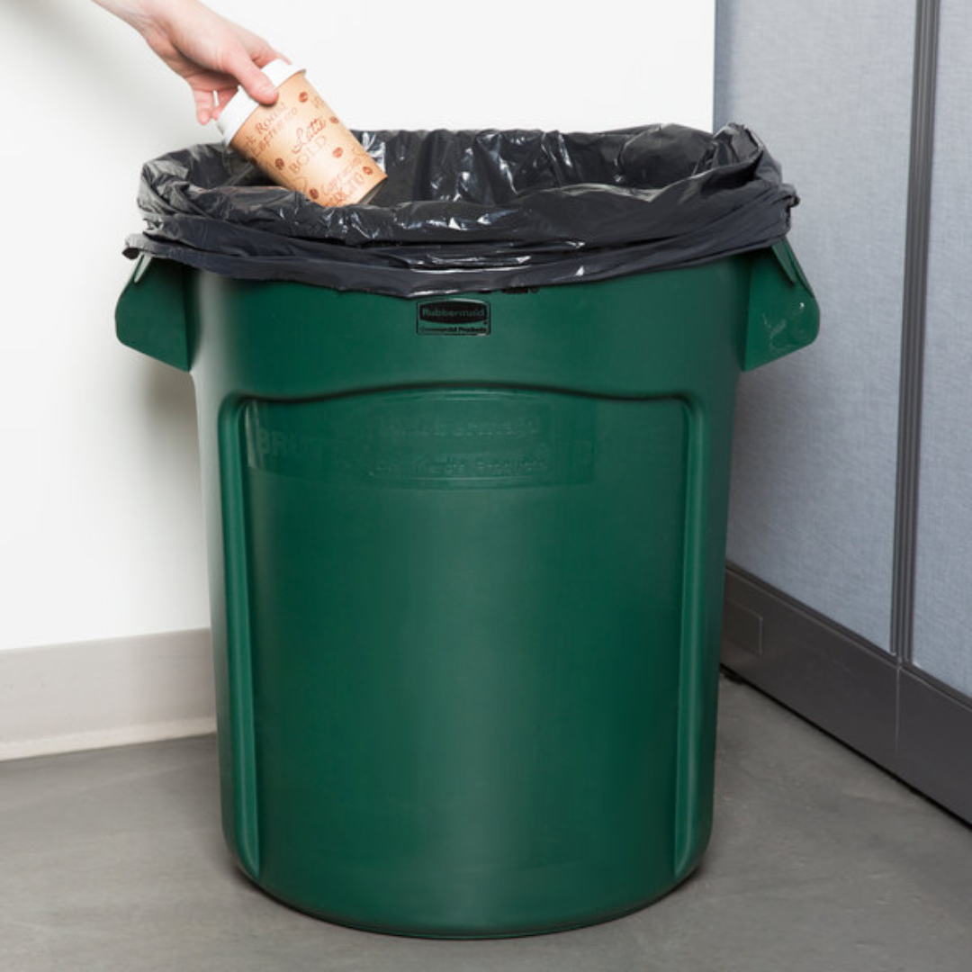 Rubbermaid Brute törhetetlen szemetes 75,7L-zöld