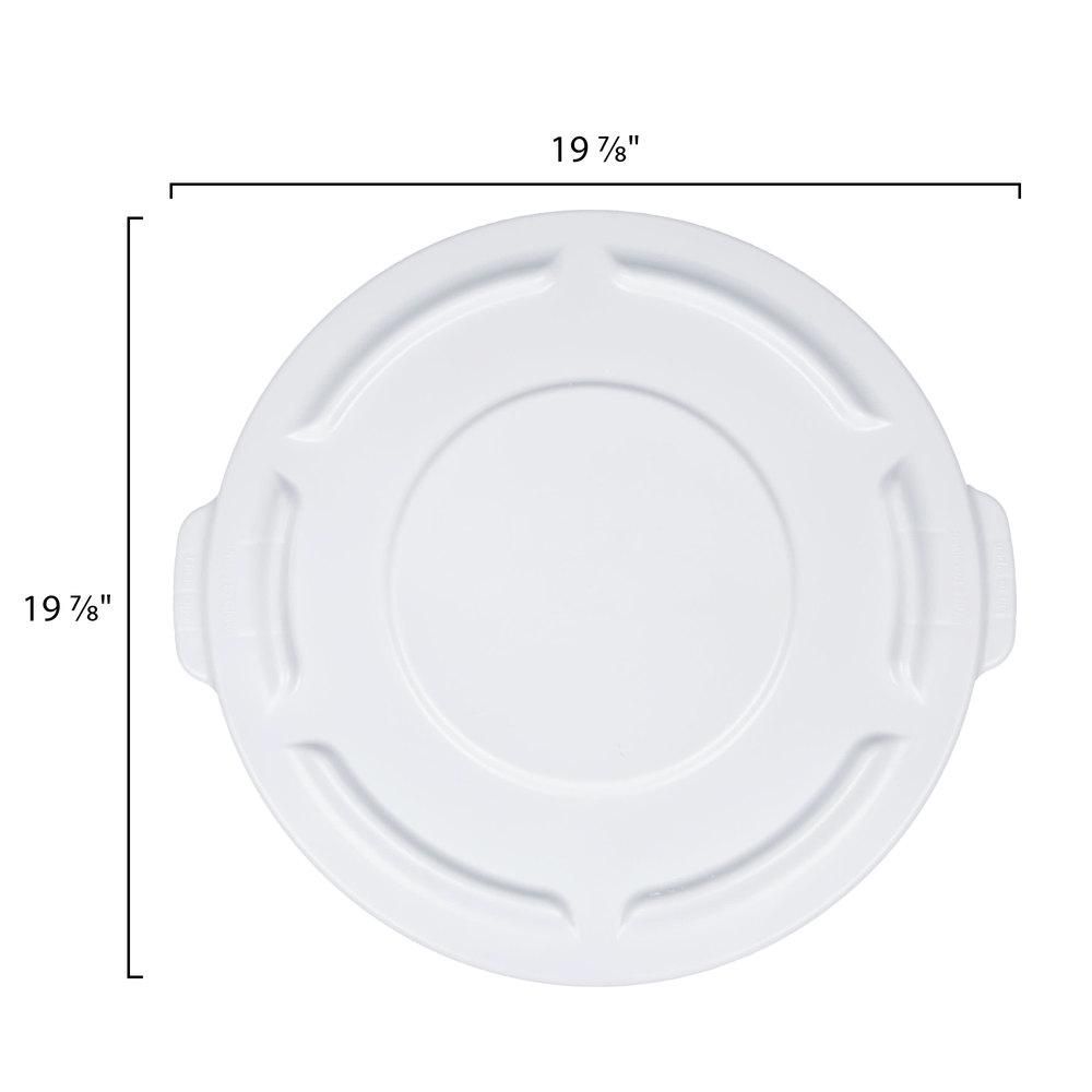 Rubbermaid Brute konténer tető 75,5L-es szemeteshez-fehér