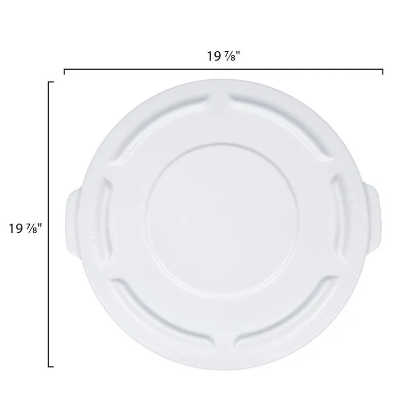 Rubbermaid Brute konténer tető 75,5L-es szemeteshez-fehér