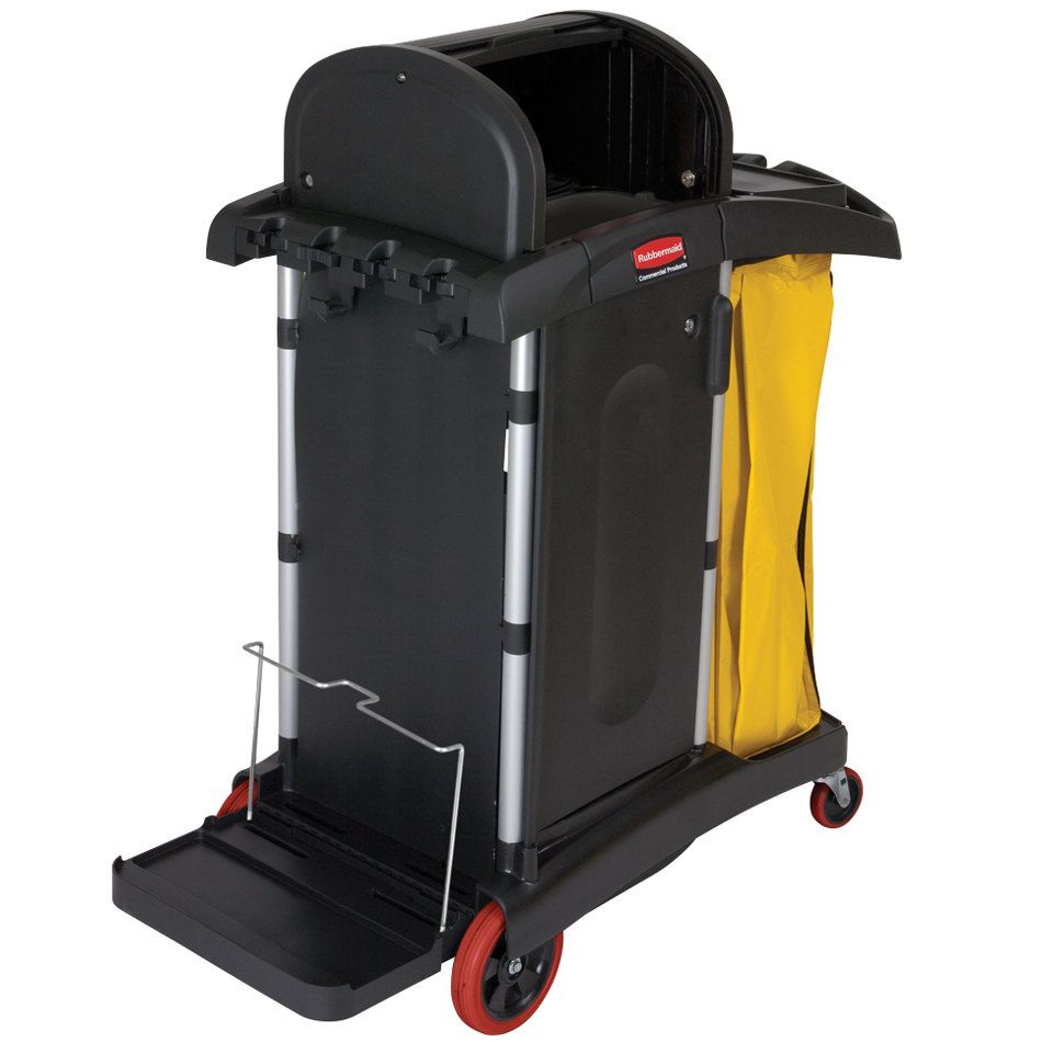 Rubbermaid nagy kapacitású zárható takarító kocsi