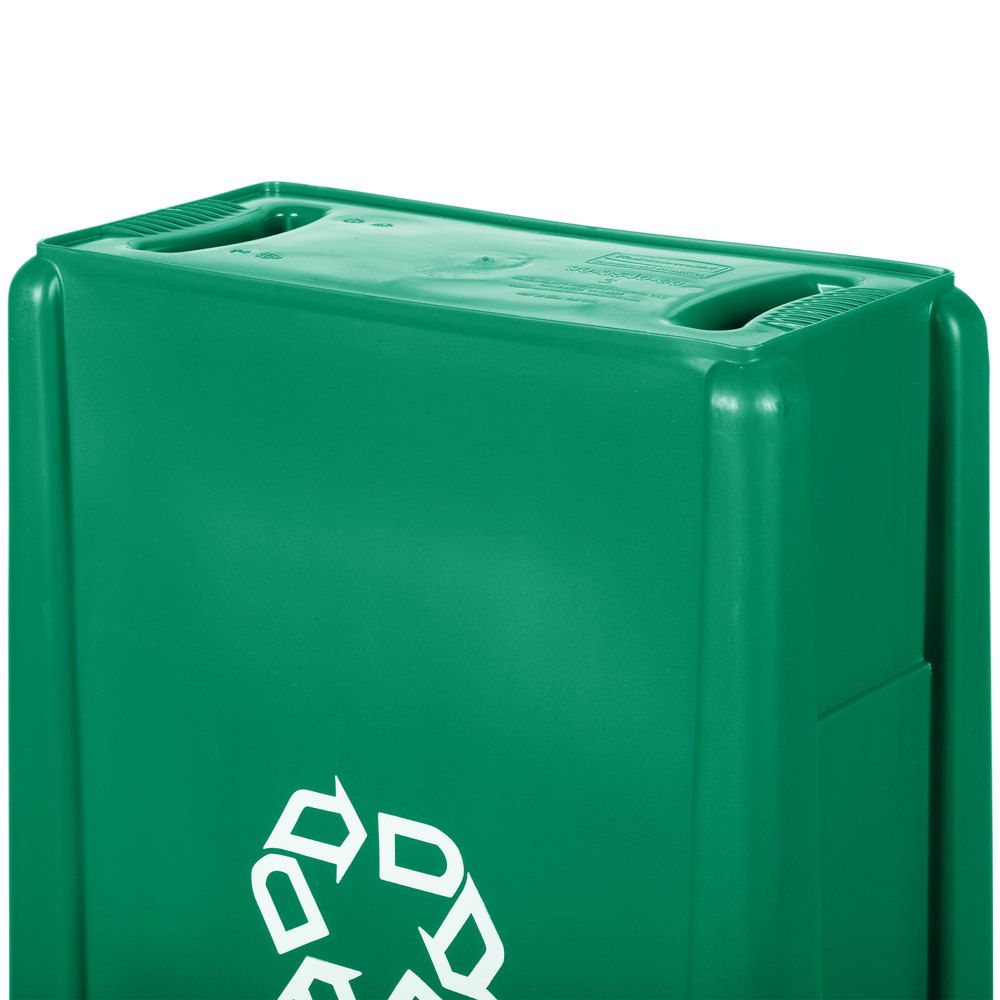 Rubbermaid Slim Jim szemetes kuka- 87 literes-zöld