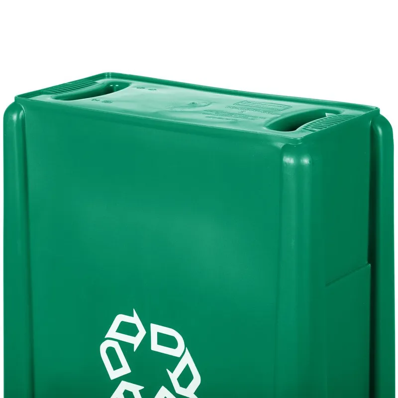 Rubbermaid Slim Jim szemetes kuka- 87 literes-zöld