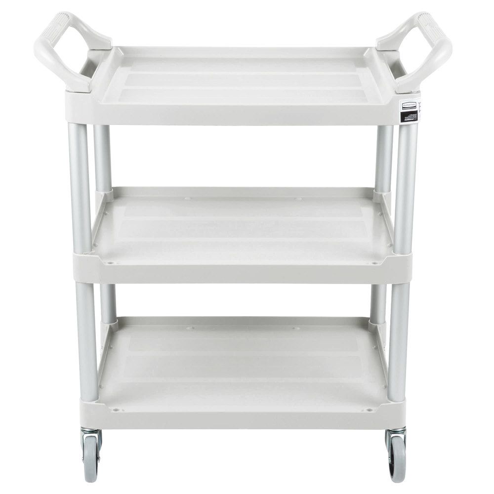 Rubbermaid kisméretű szervízkocsi, fehér