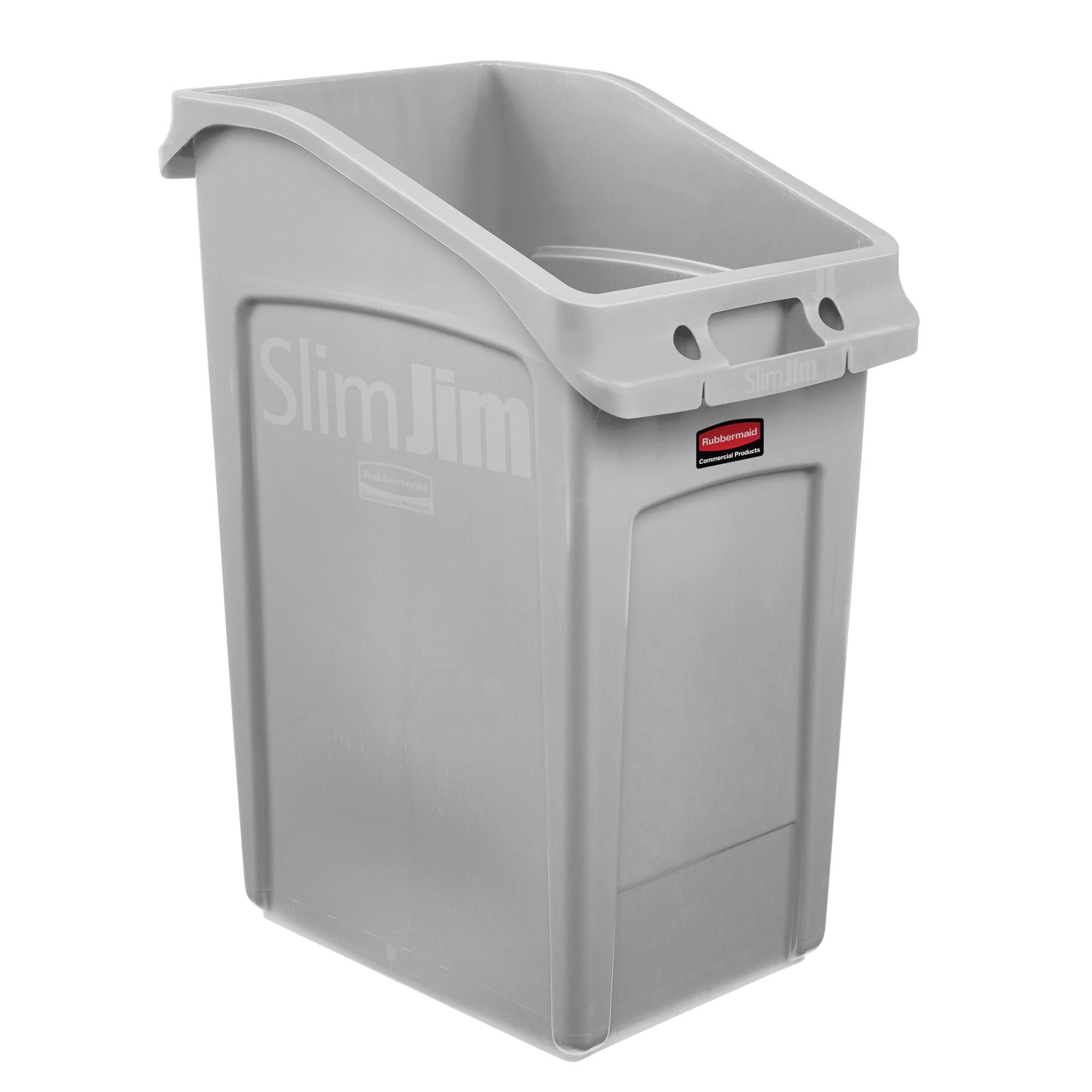 Rubbermaid Slim Jim pult alatti szemetes 87L szürke