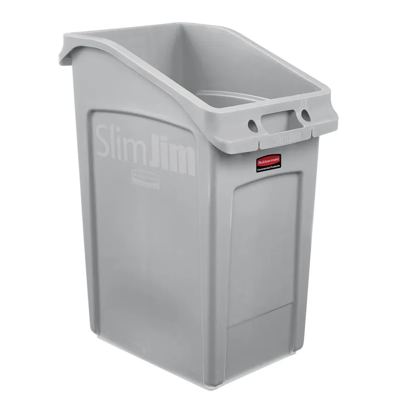 Rubbermaid Slim Jim pult alatti szemetes 87L szürke