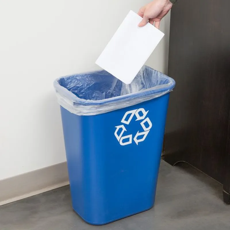 Rubbermaid 39 literes szelektív jellel ellátott műanyag szemetes kuka