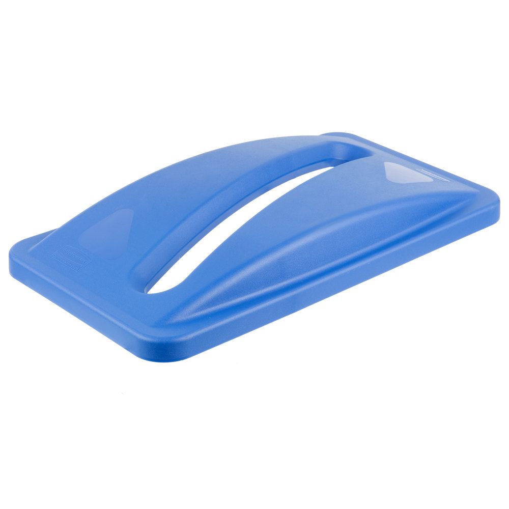 Rubbermaid Slim Jim szemetes kuka tető - papír gyűjtős- kék