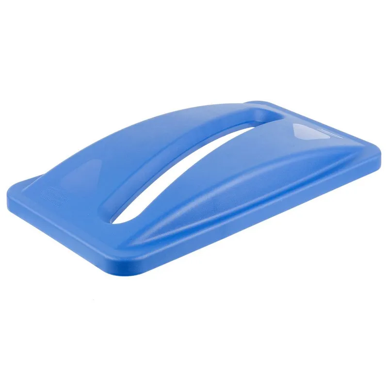 Rubbermaid Slim Jim szemetes kuka tető - papír gyűjtős- kék