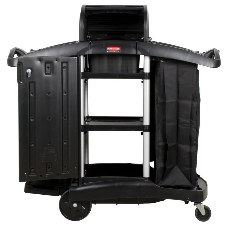 Rubbermaid nagy méretű zárható szállodai kocsi- 2 zsákkal