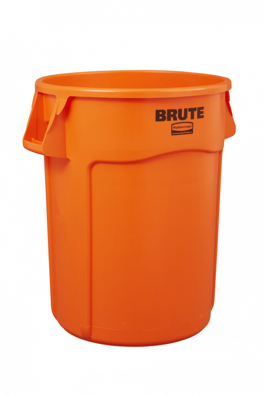 Rubbermaid Brute törhetetlen szemetes konténer-166,5L-narancs