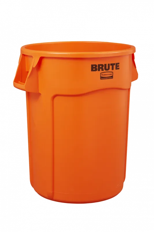 Rubbermaid Brute törhetetlen szemetes konténer-166,5L-narancs